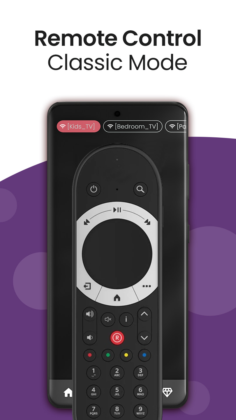 اسکرین شات 1 برنامه Remote control for Sky Q