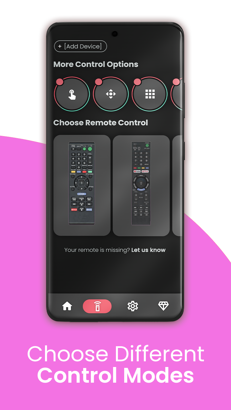 اسکرین شات 2 برنامه Remote for Sony Smart TV