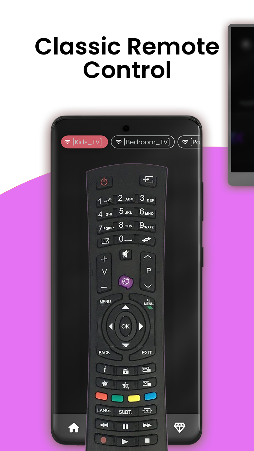 اسکرین شات 1 برنامه Remote Control for Vestel
