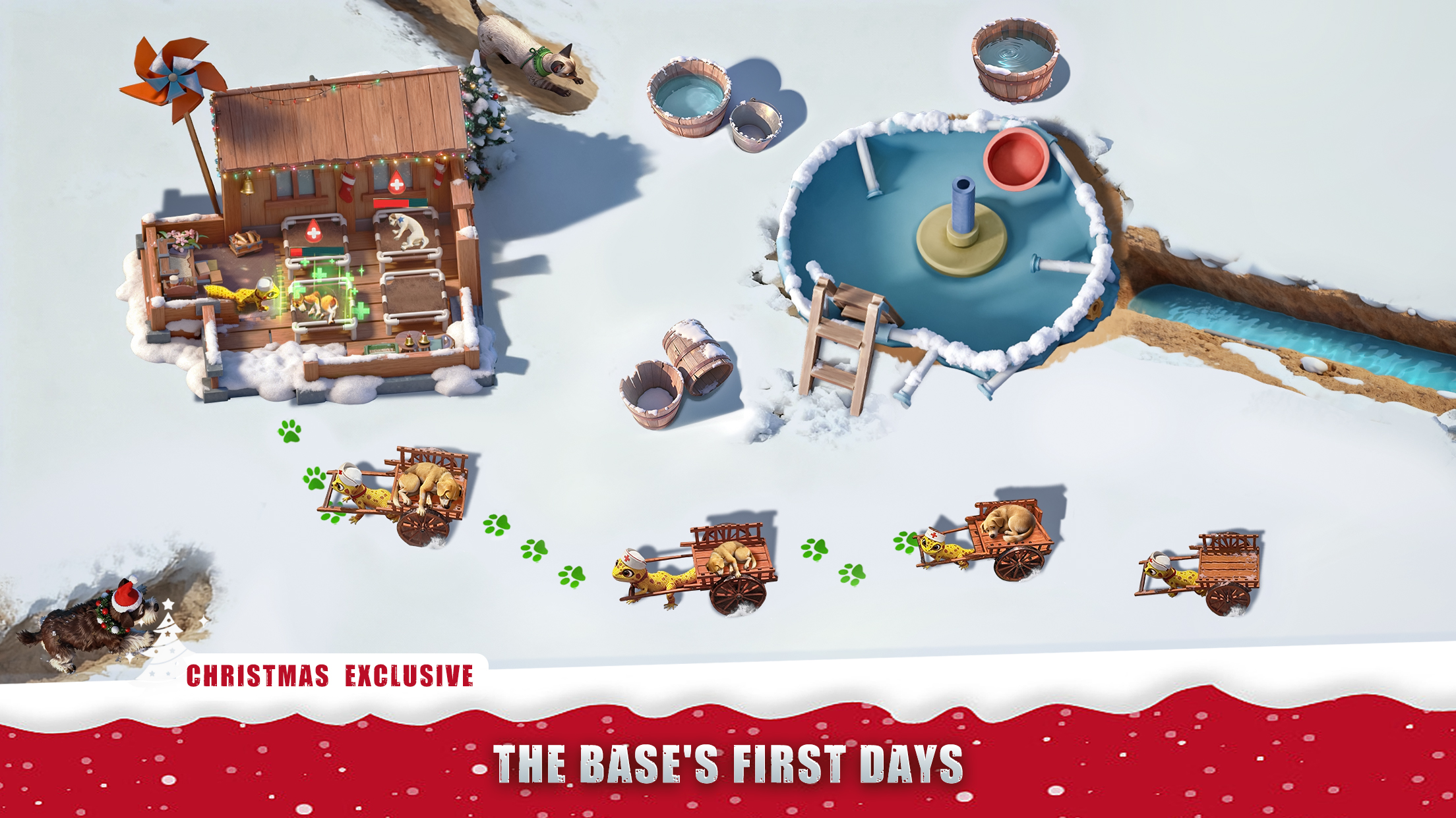 اسکرین شات 4 بازی CatDog World: After Humans