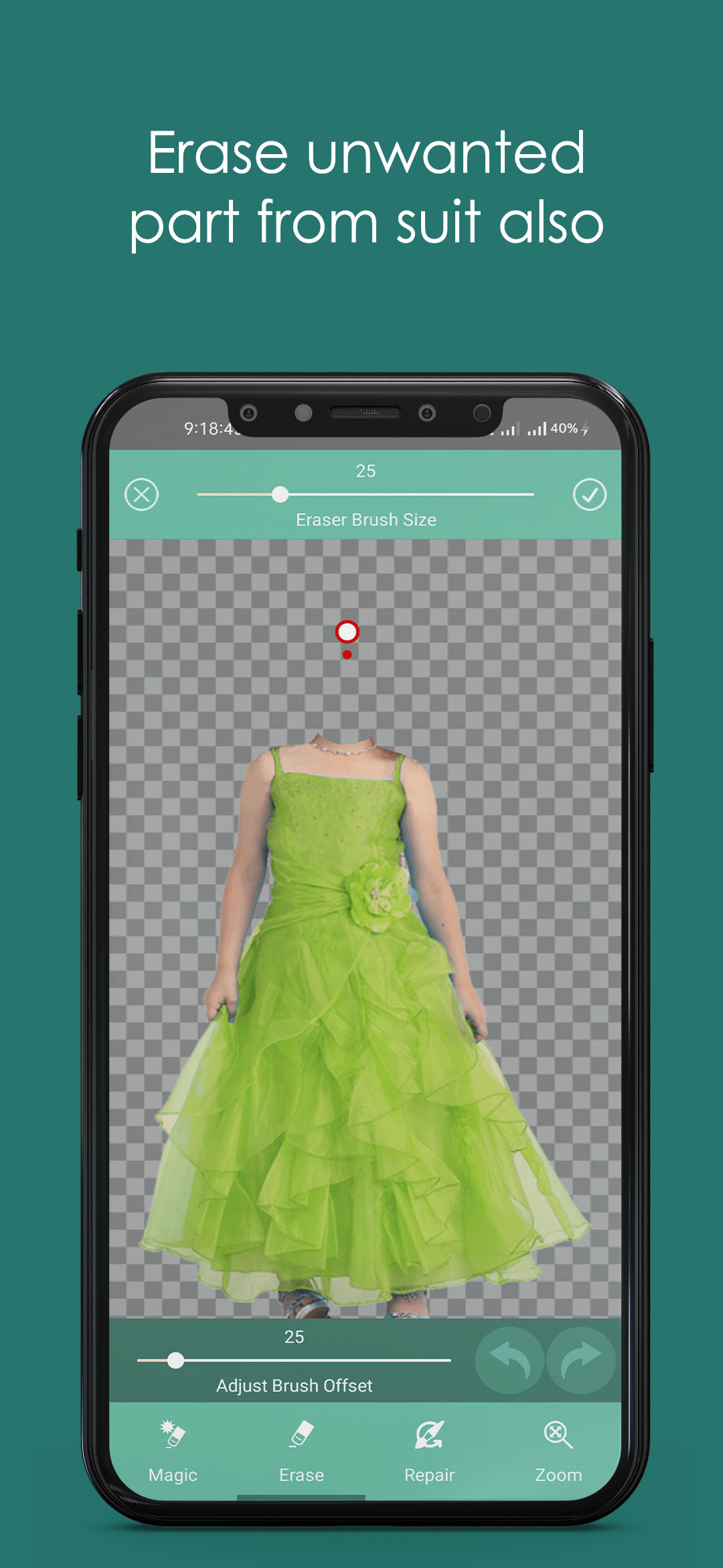 اسکرین شات 8 برنامه Baby Girl Suit Photo Editor