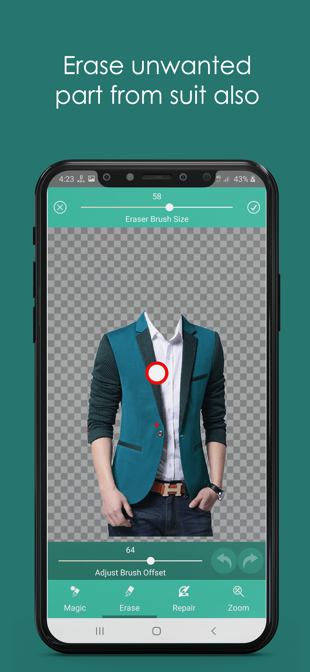 اسکرین شات 5 برنامه Casual Suit For Men