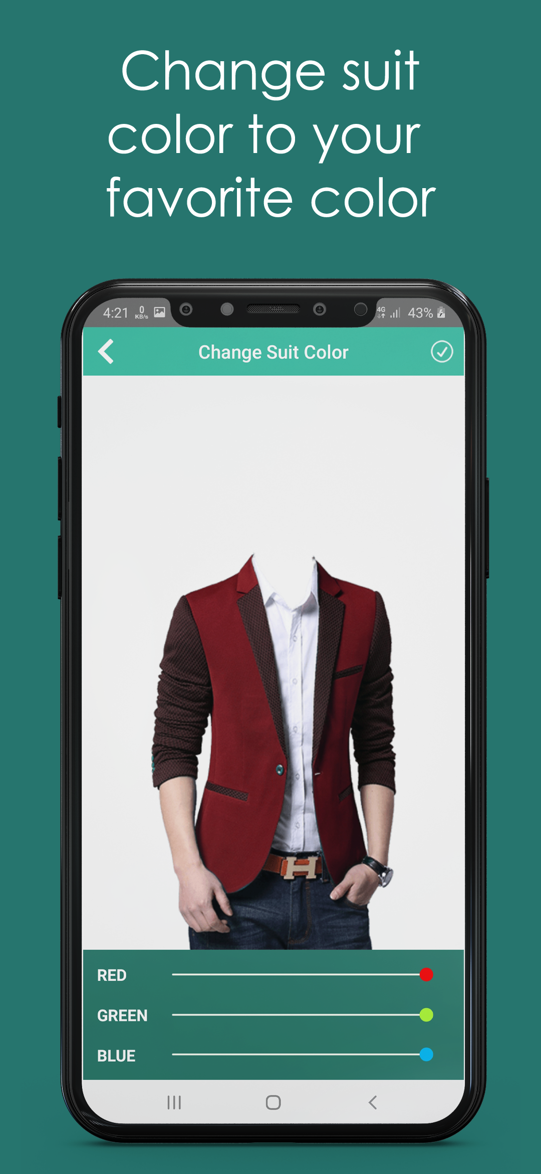 اسکرین شات 7 برنامه Casual Suit For Men