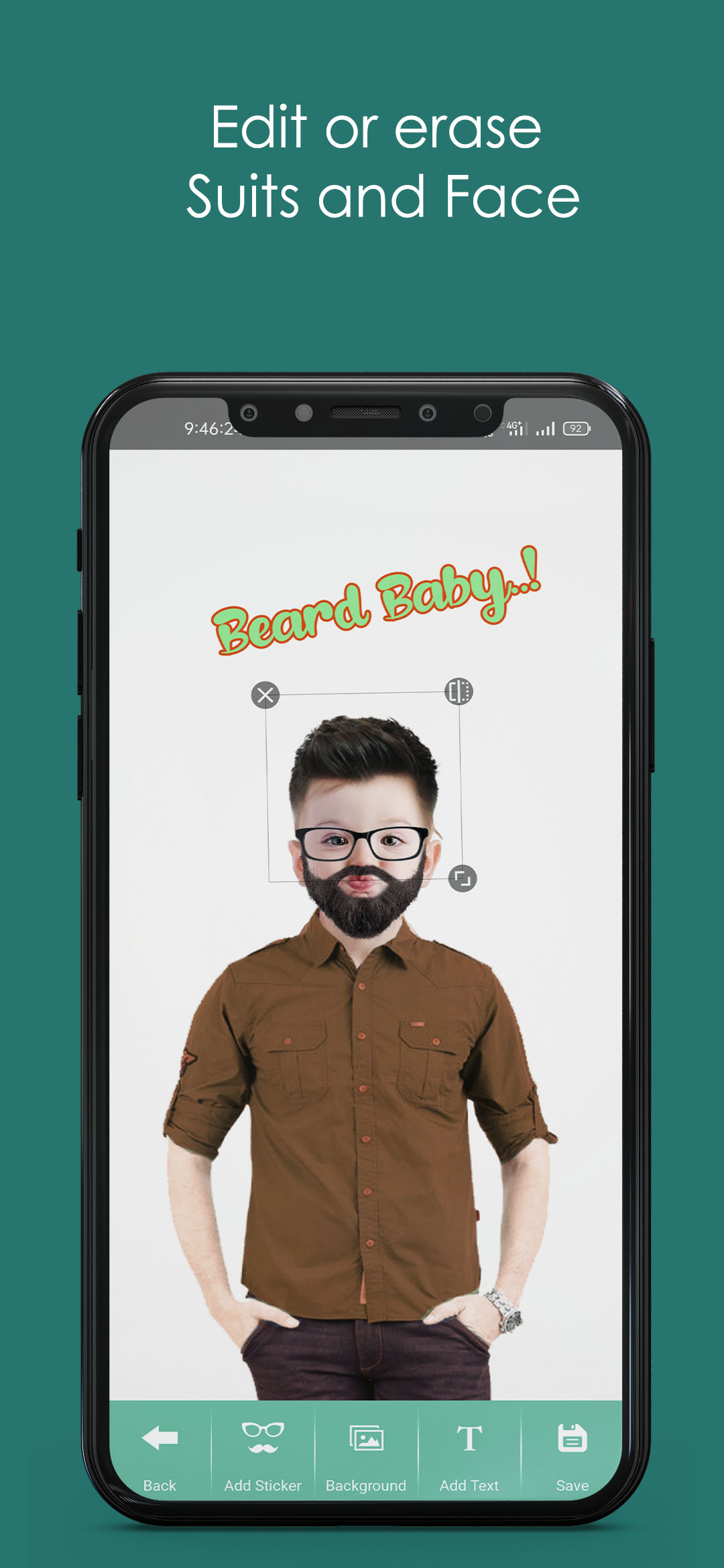 اسکرین شات 7 برنامه Man Casual Shirt Photo Suit