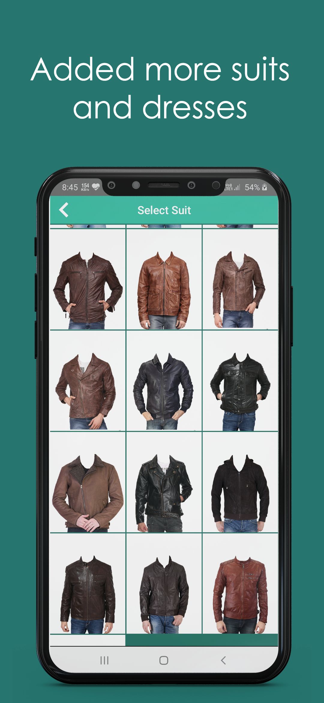 اسکرین شات 6 برنامه Man Jacket Photo Suit