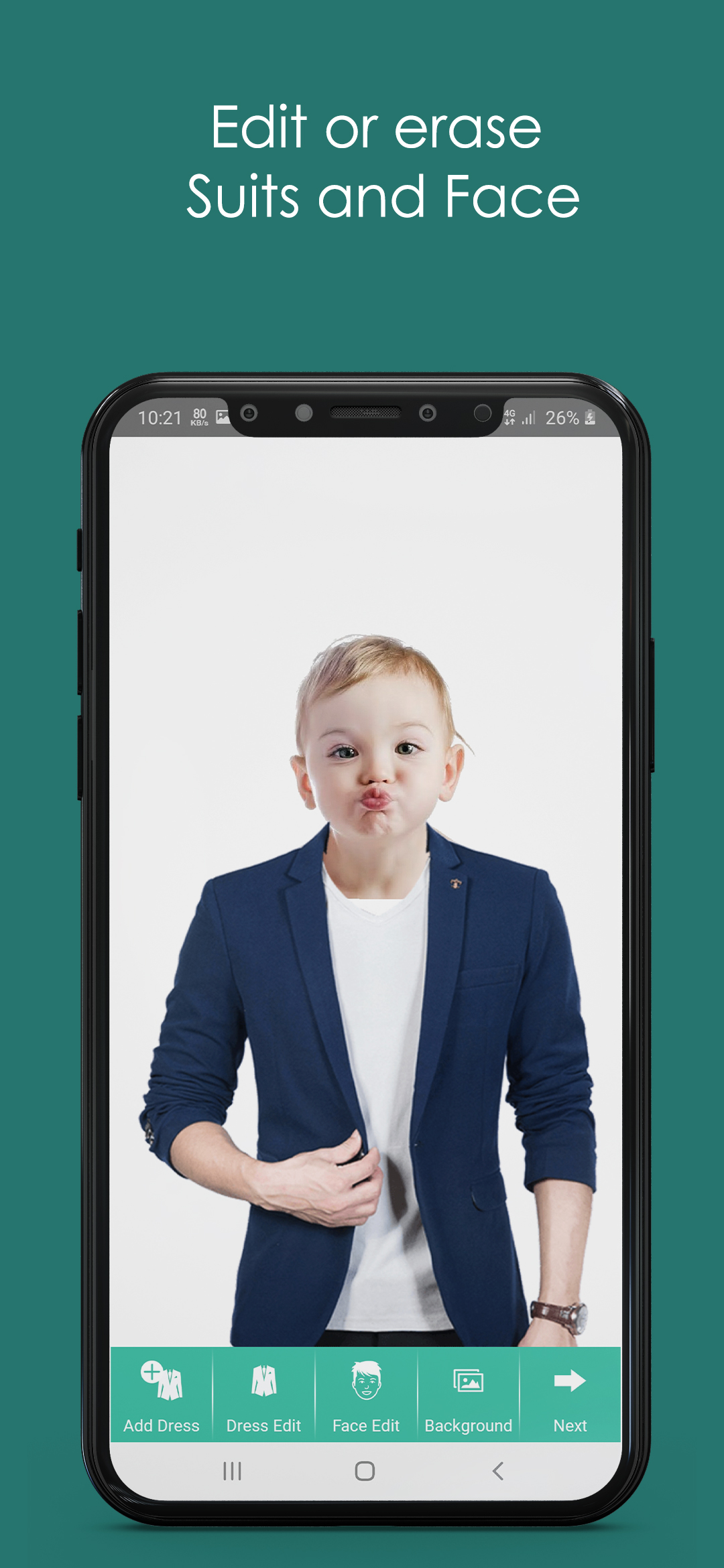 اسکرین شات 7 برنامه Man Suit Photo Editor