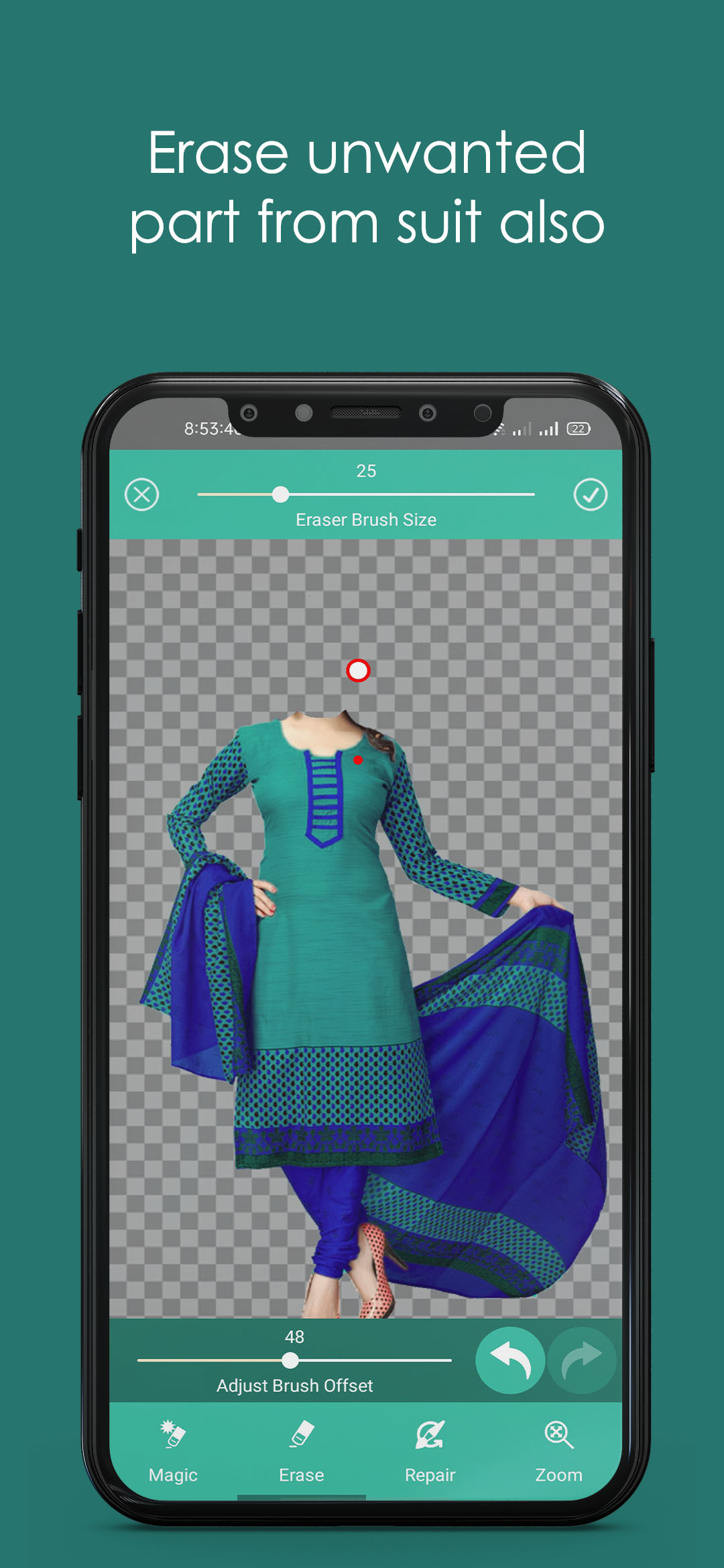 اسکرین شات 6 برنامه Women Dress Photo Editor