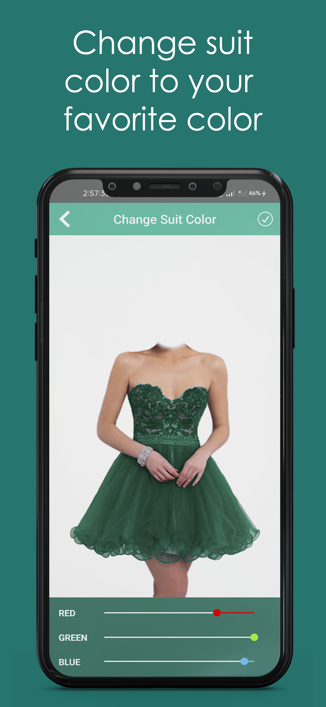 اسکرین شات 5 برنامه Girl Short Dress Photo Editor
