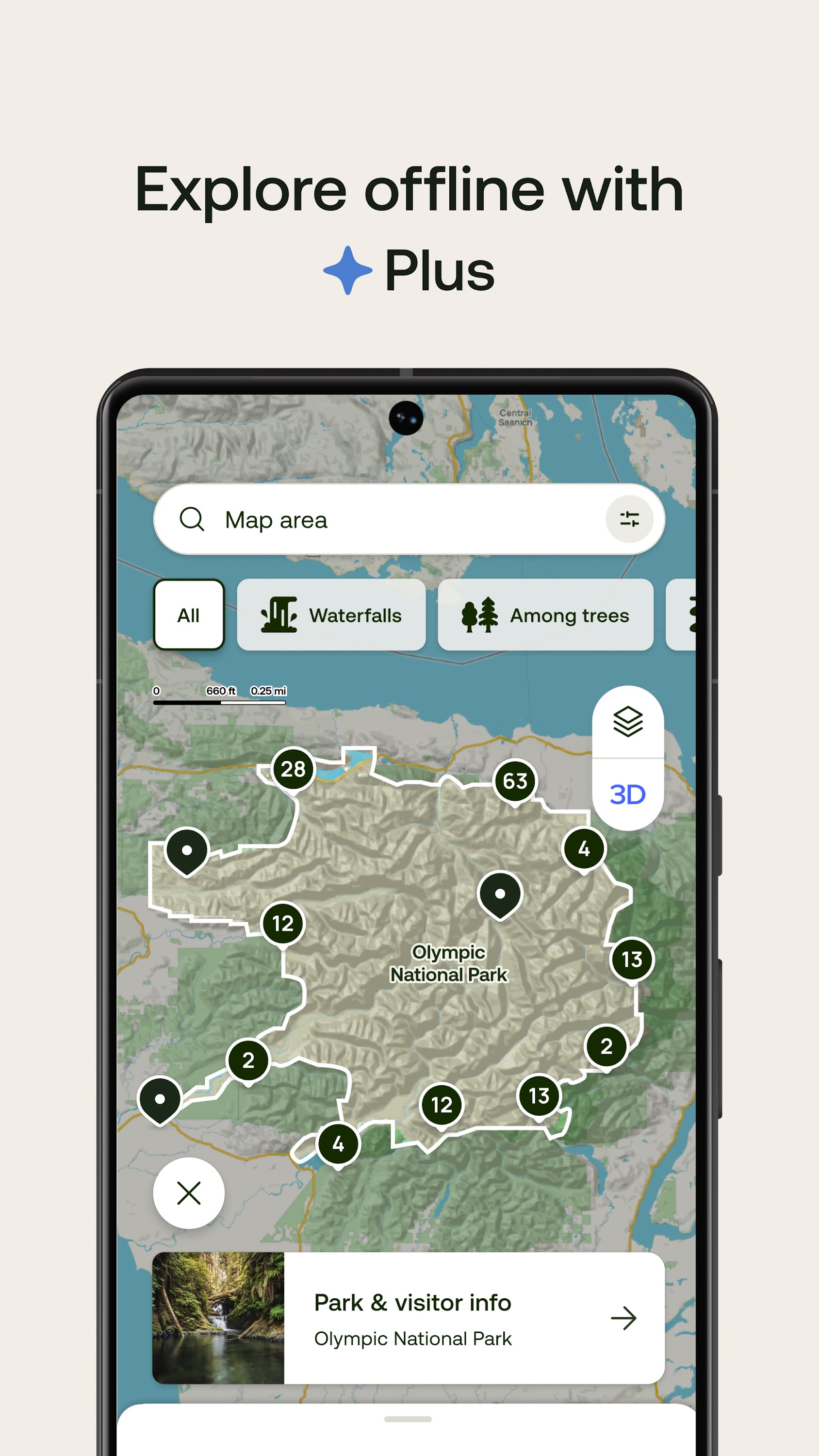 اسکرین شات 3 برنامه AllTrails: Hike, Bike & Run