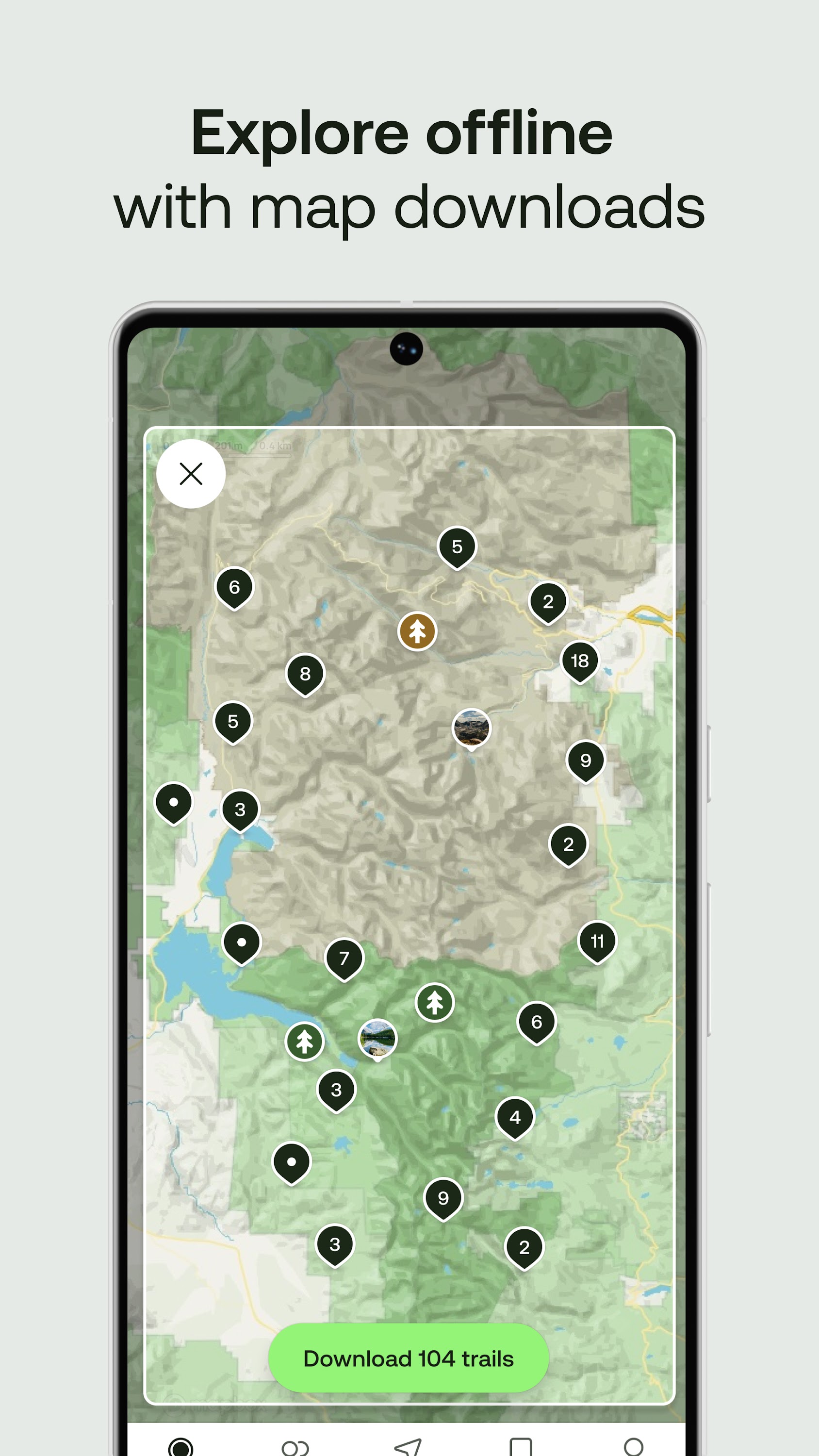 اسکرین شات 6 برنامه AllTrails: Hike, Cycle & Run