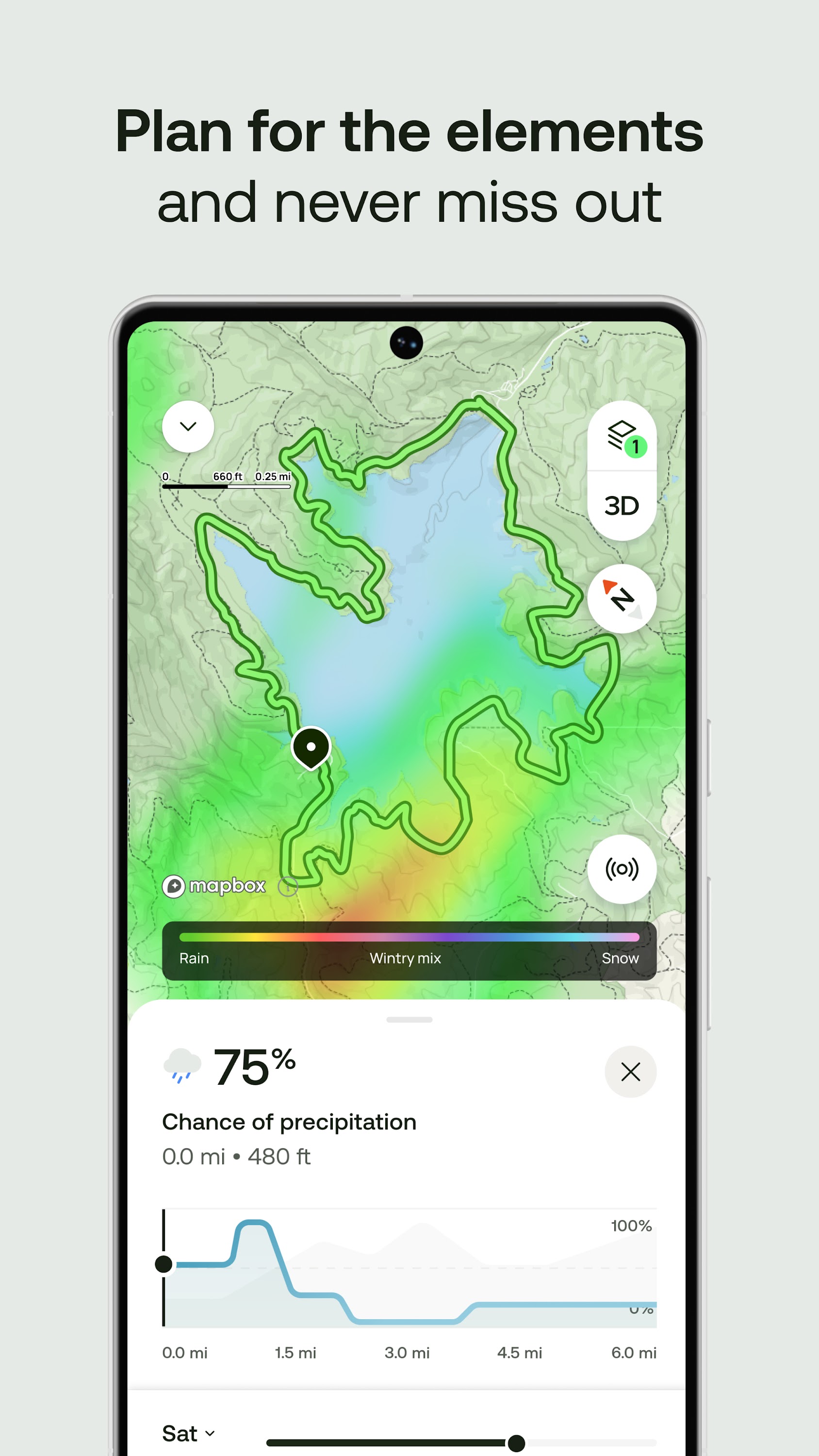 اسکرین شات 3 برنامه AllTrails: Hike, Bike & Run