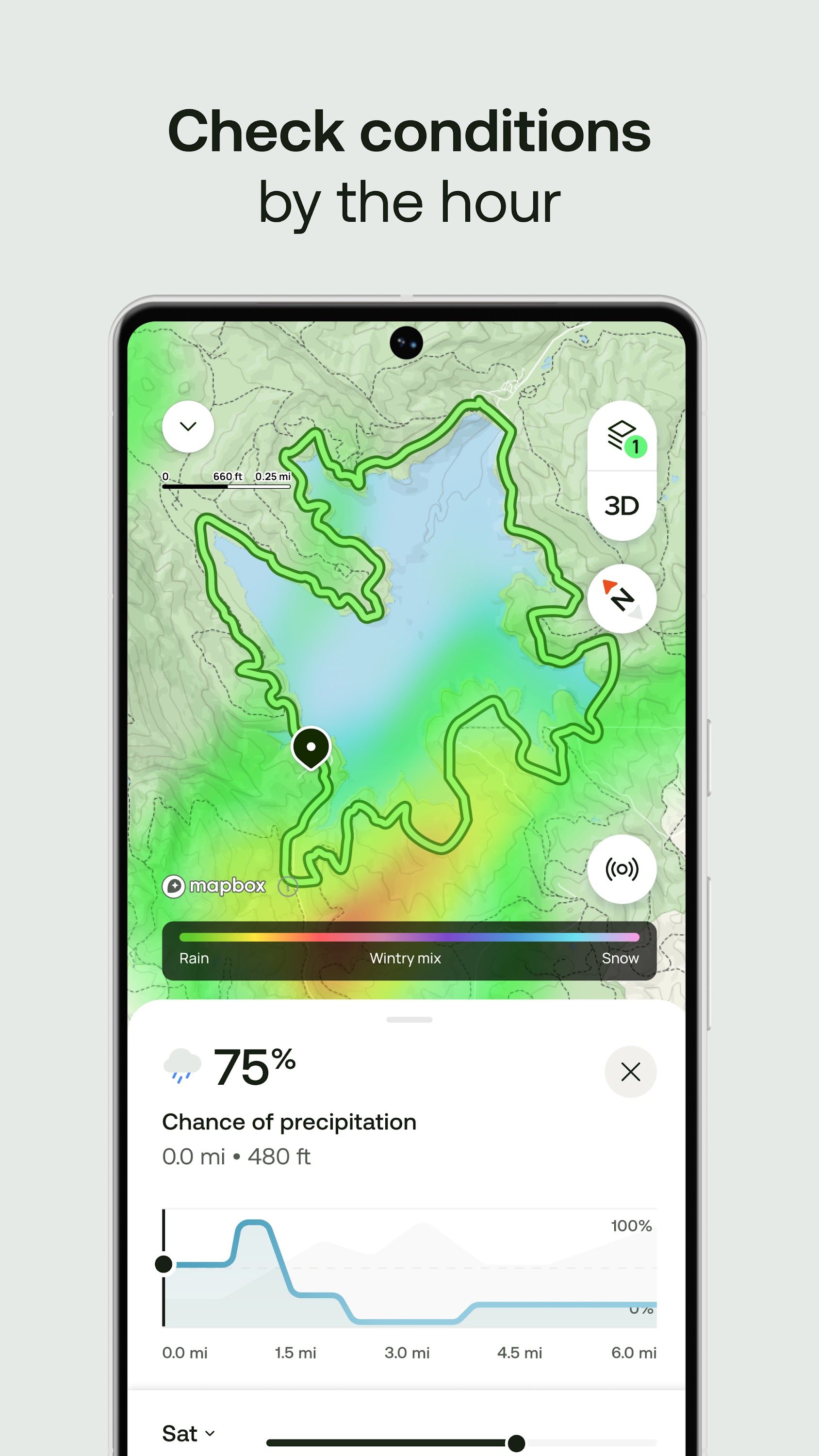 اسکرین شات 5 برنامه AllTrails: Hike, Bike & Run