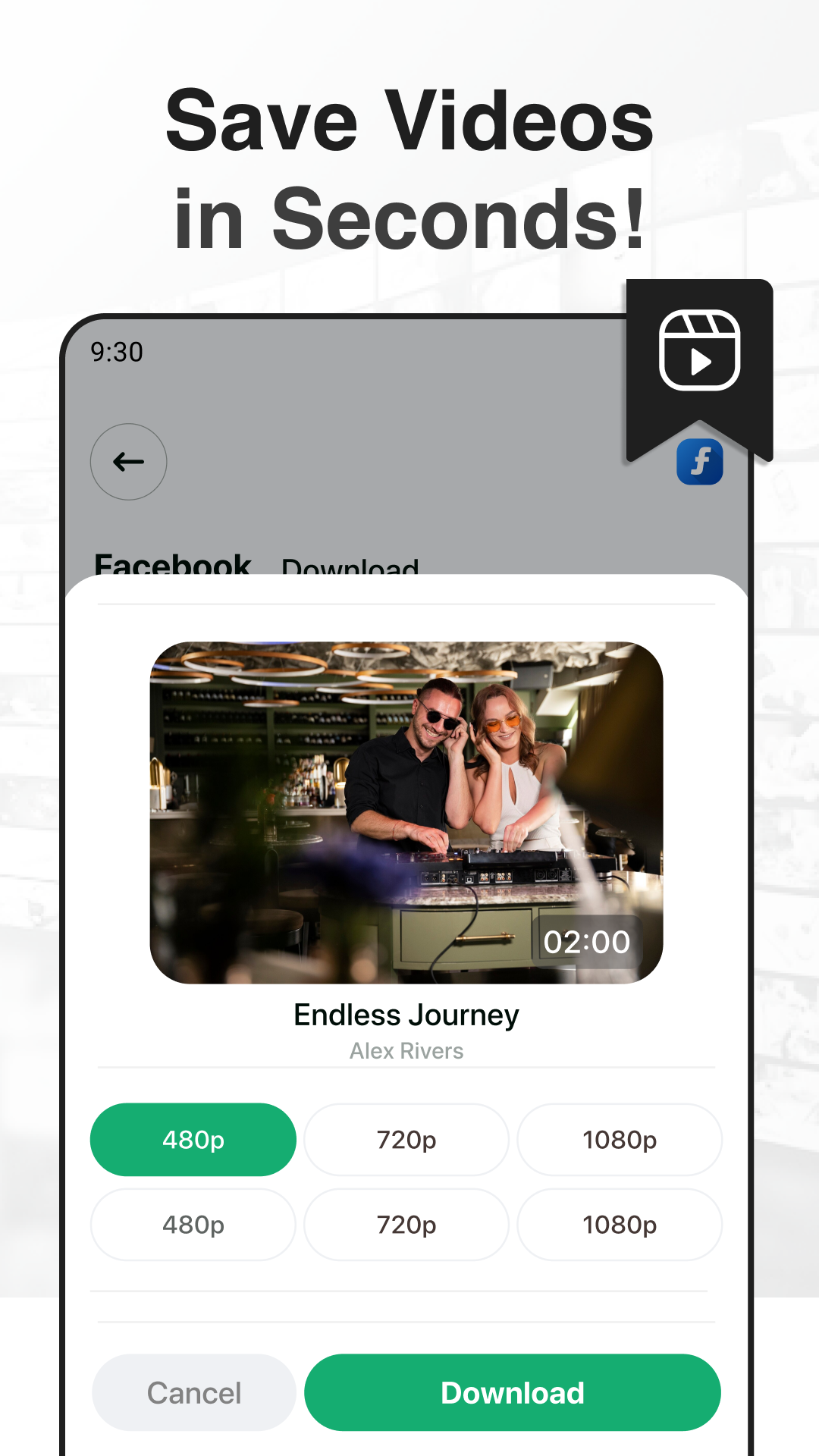 اسکرین شات 6 برنامه Video Downloader - VDownloader