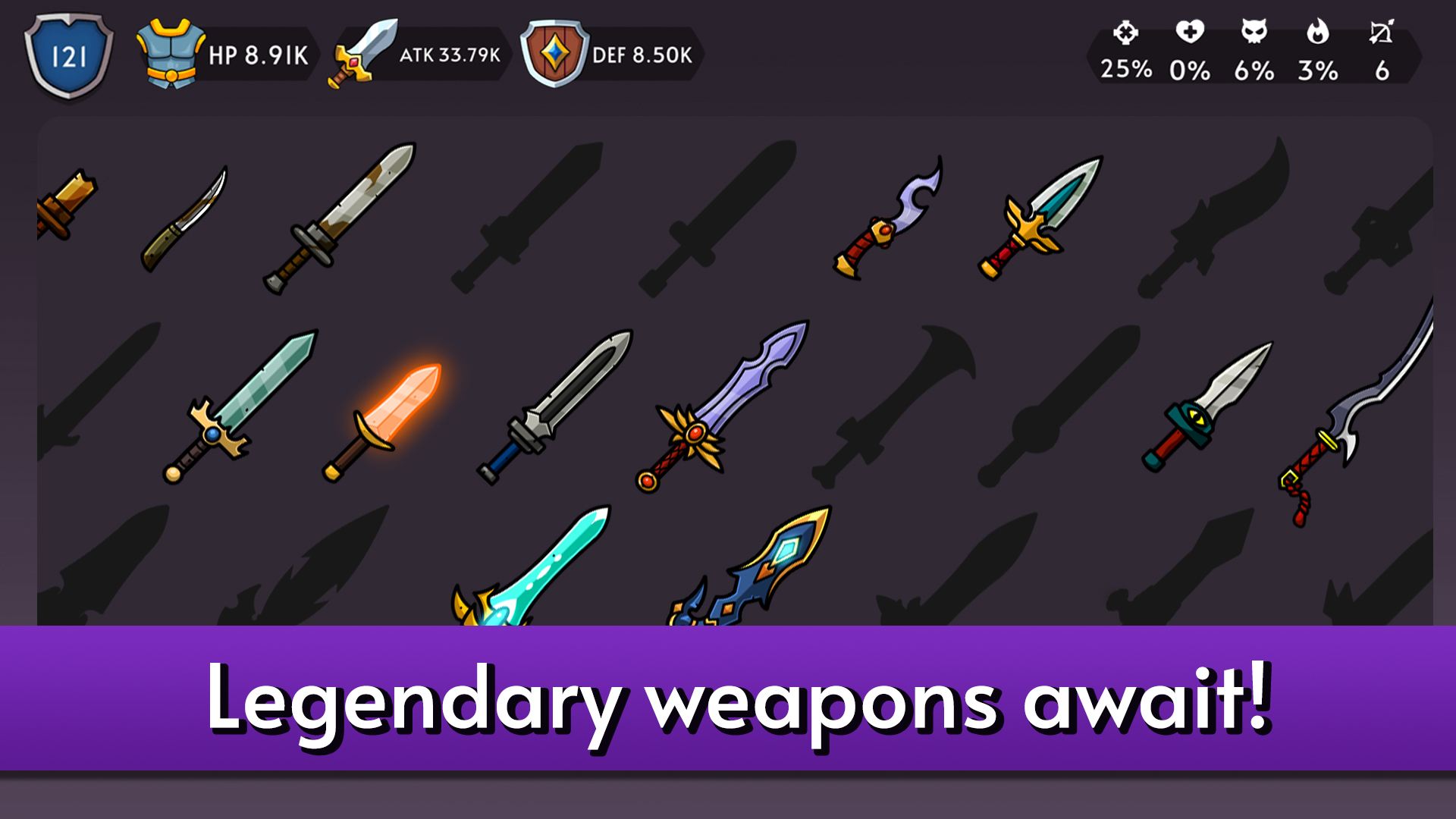 اسکرین شات 5 بازی Knight Hero Adventure idle RPG