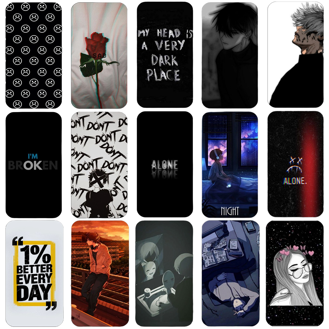 اسکرین شات 4 برنامه Sad Wallpaper