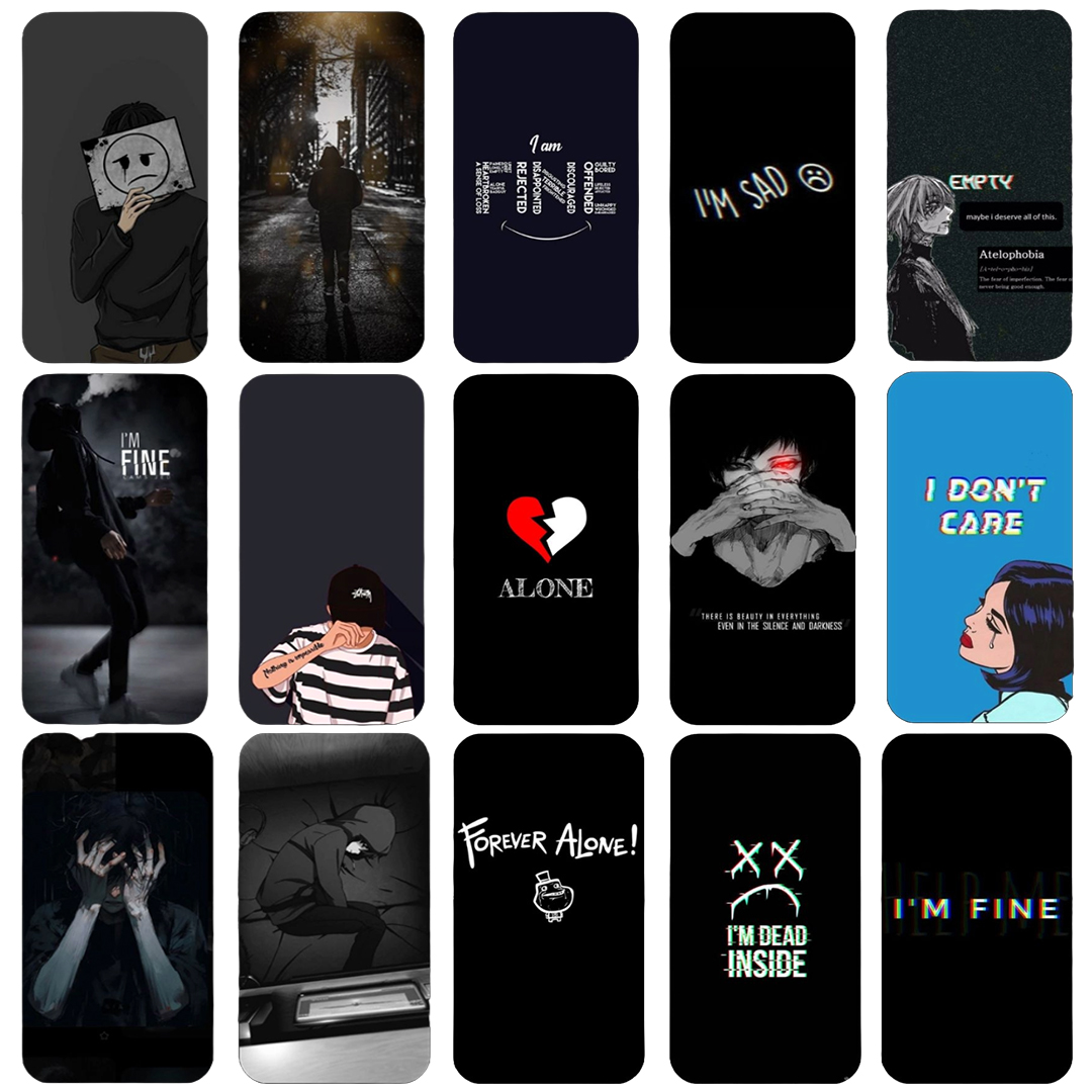 اسکرین شات 3 برنامه Sad Wallpaper