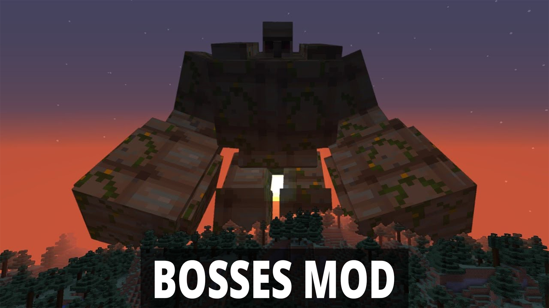 اسکرین شات 1 برنامه Boss Mod for Minecraft