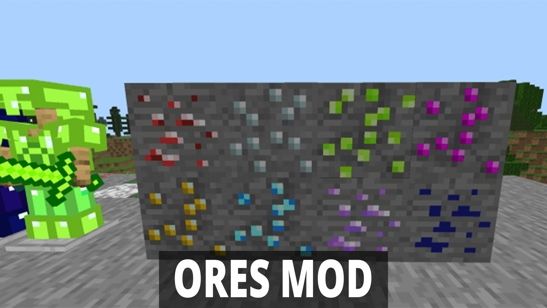 اسکرین شات 3 برنامه Ores Mod for Minecraft