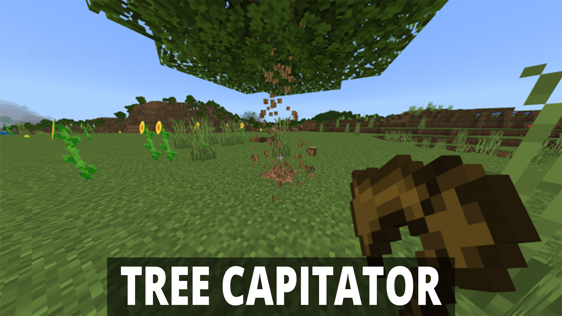 اسکرین شات 4 برنامه Tree Capitator Mod Minecraft