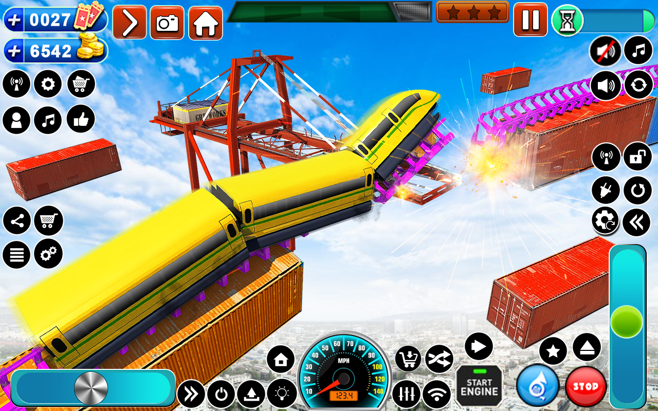 اسکرین شات 2 بازی Roller Coaster Simulator