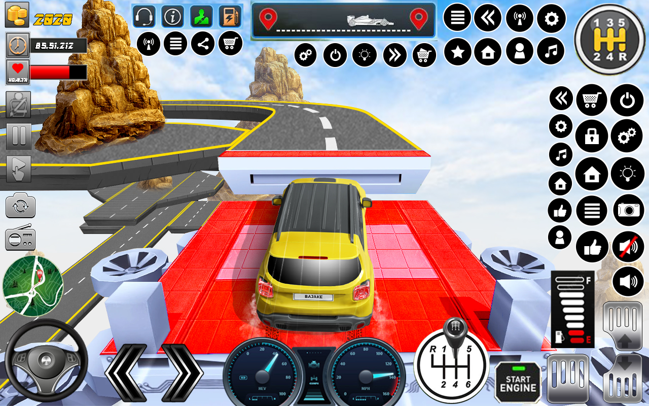 اسکرین شات 6 برنامه Mountain Climb Drive Car Game