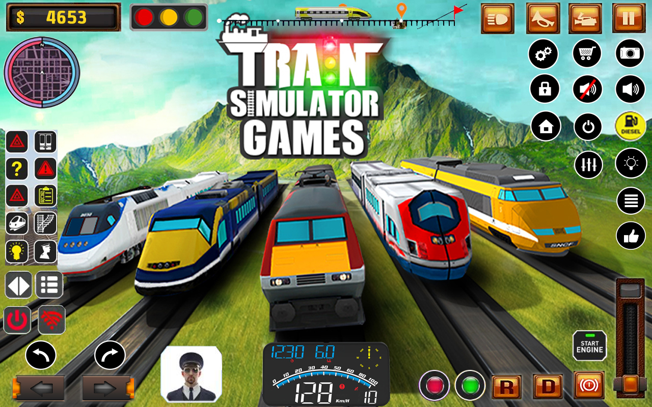 اسکرین شات 7 برنامه Train Simulator Uphill 2020