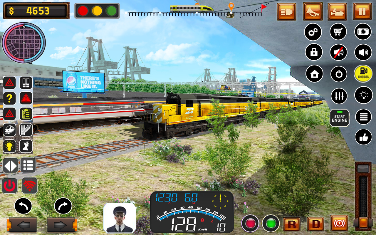 اسکرین شات 5 برنامه Train Simulator Uphill 2020