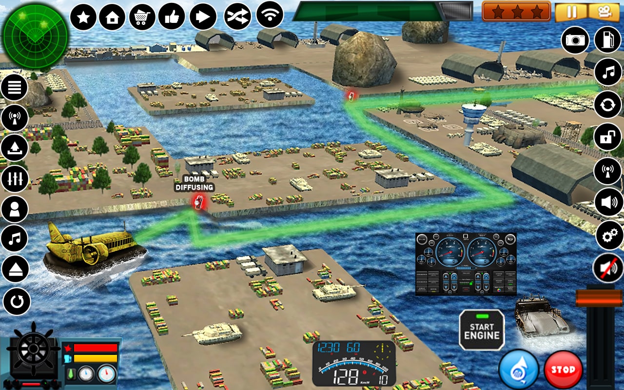 اسکرین شات 7 برنامه US Army Hovercraft Simulator