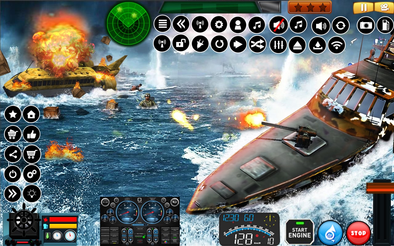 اسکرین شات 5 برنامه US Army Hovercraft Simulator