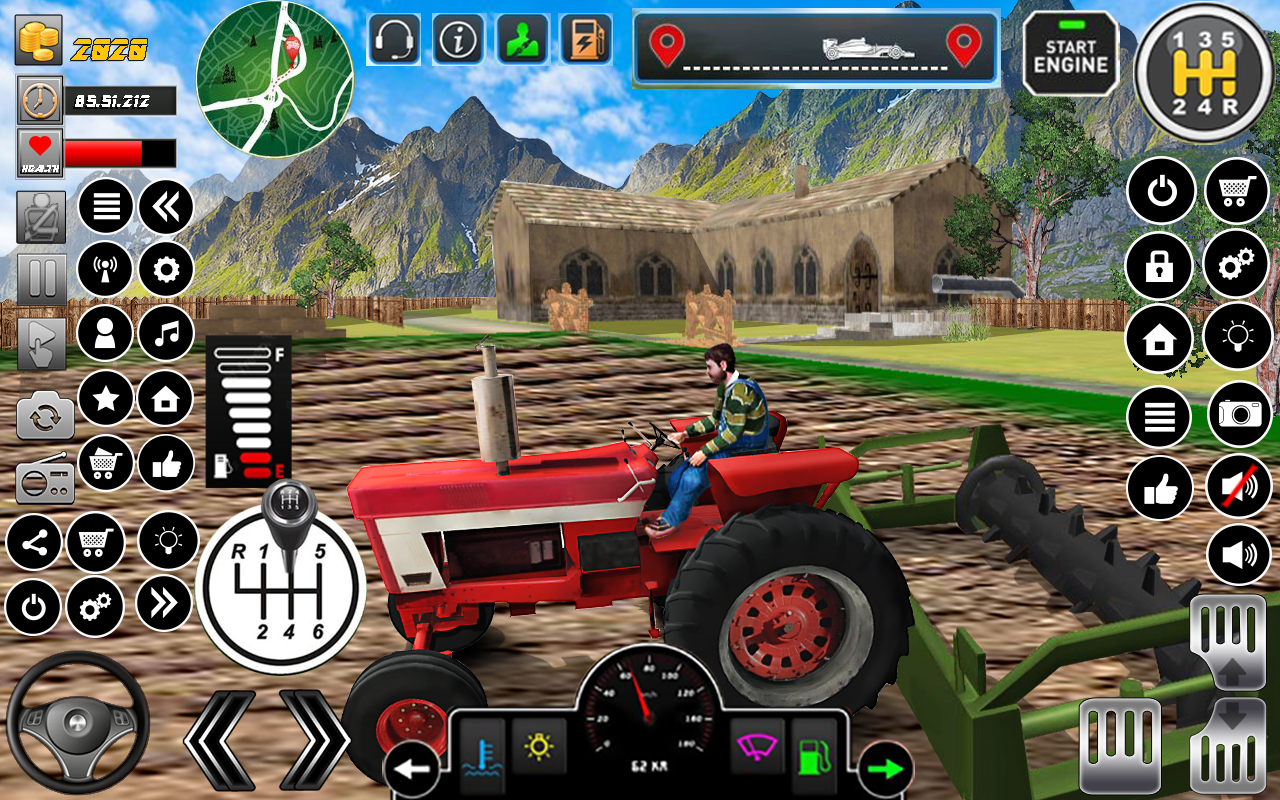 اسکرین شات 5 برنامه Tractor Simulator Real Farming