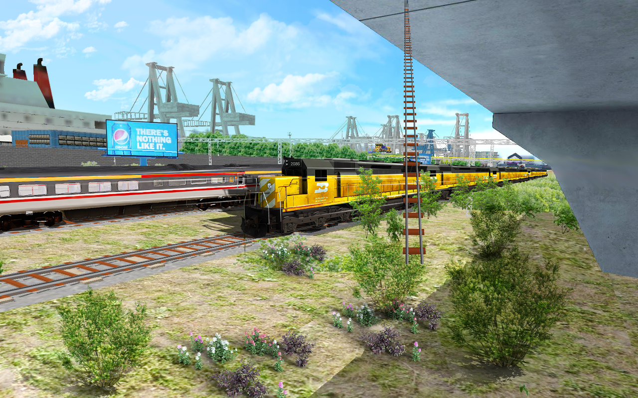 اسکرین شات 4 برنامه City Train Driver Simulator