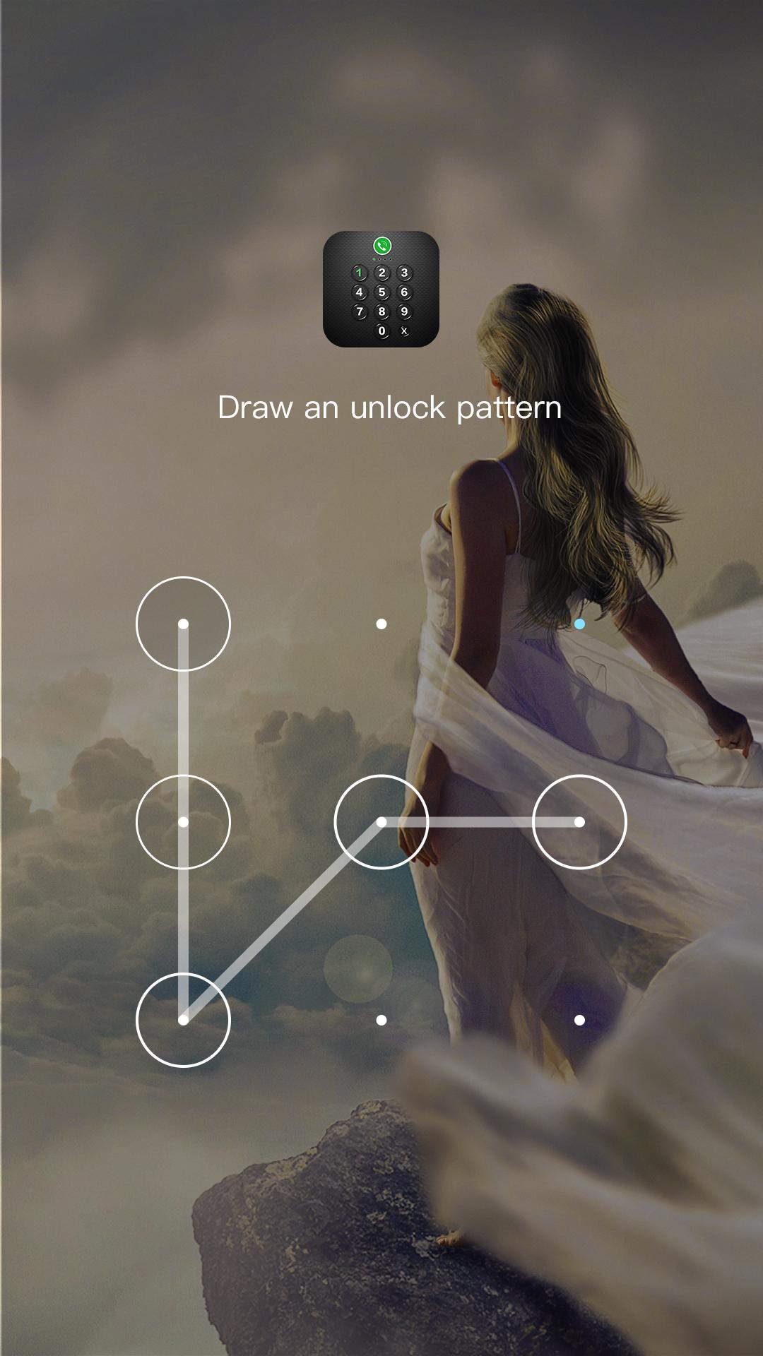 اسکرین شات 1 برنامه Applock - GodGirl