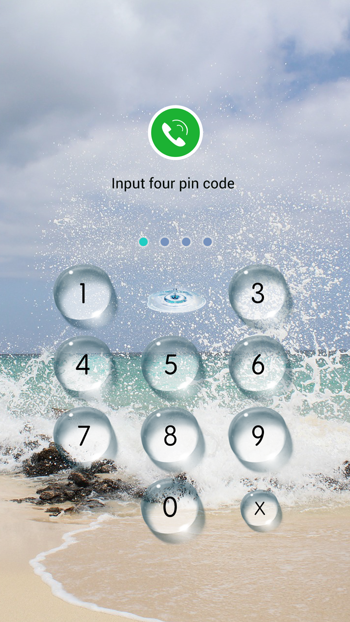 اسکرین شات 1 برنامه AppLock - Sea