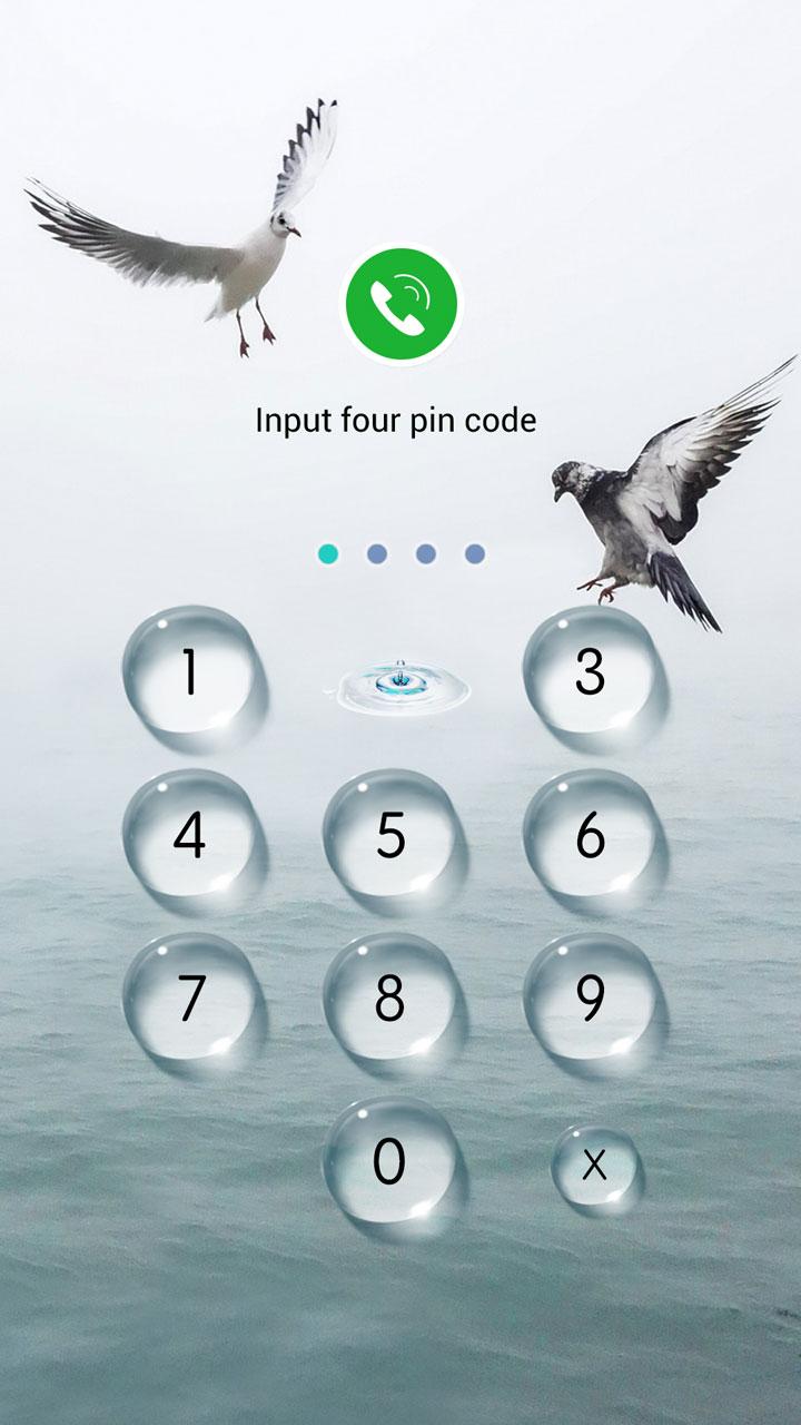 اسکرین شات 1 برنامه AppLock - Seagulls