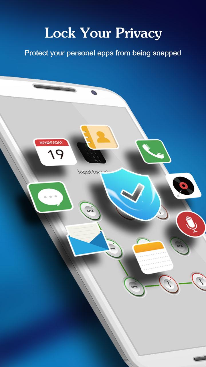 اسکرین شات 2 برنامه AppLock - Valentines