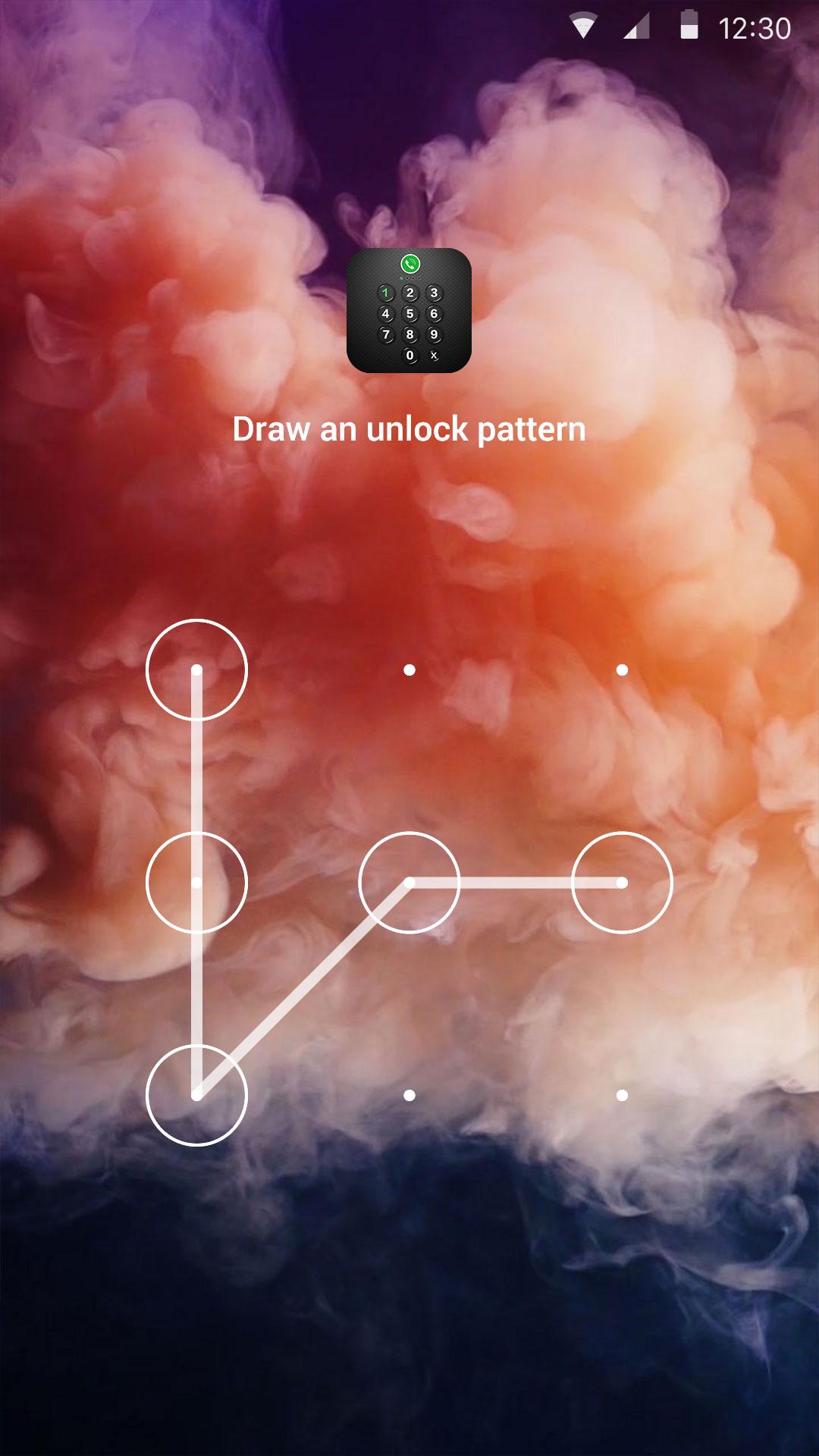 اسکرین شات 1 برنامه AppLock Live Themes - Illusion