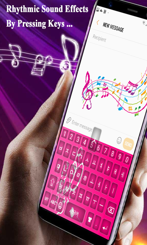 اسکرین شات 2 برنامه Korean keyboard 2025