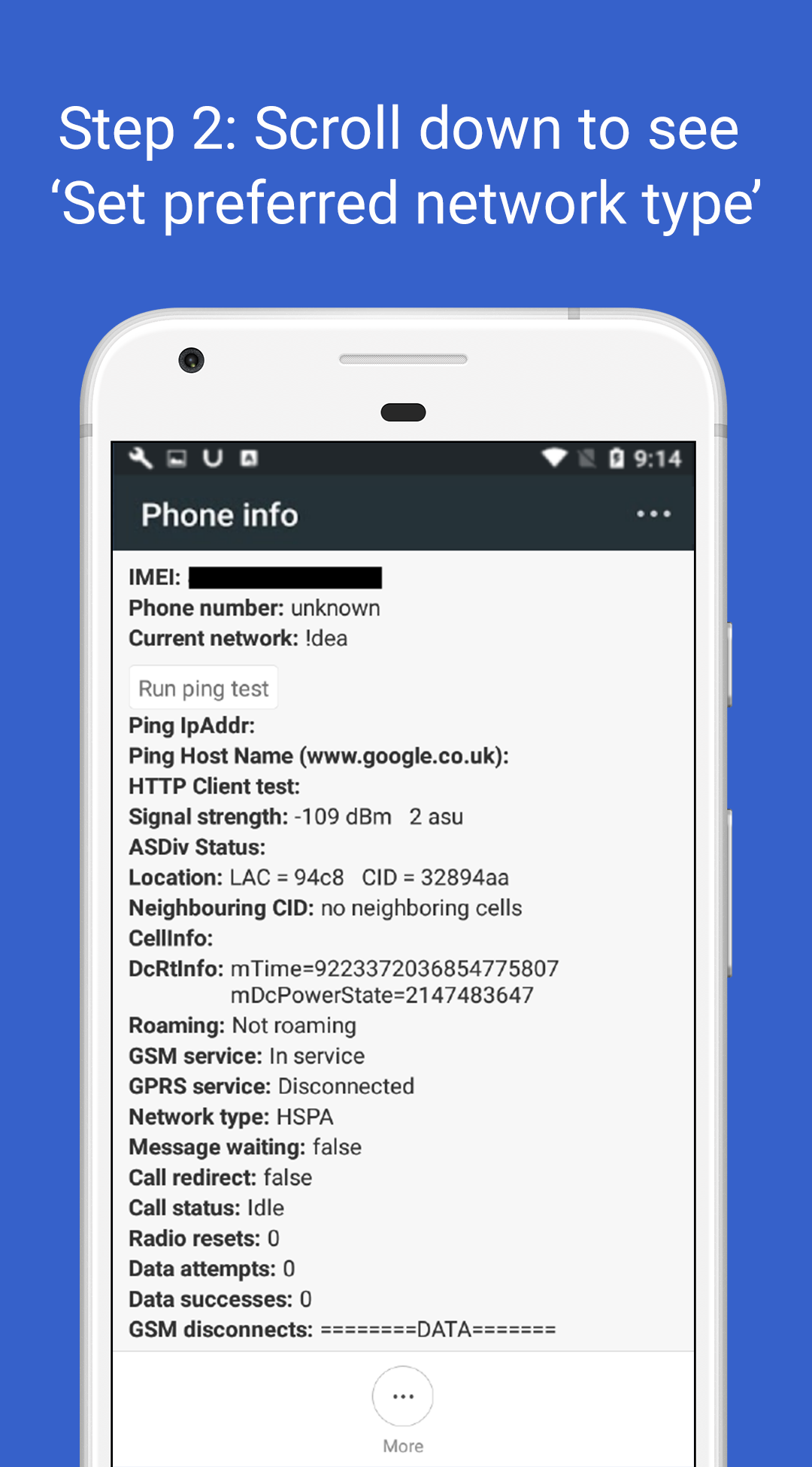 اسکرین شات 2 برنامه 4G LTE Only Mode
