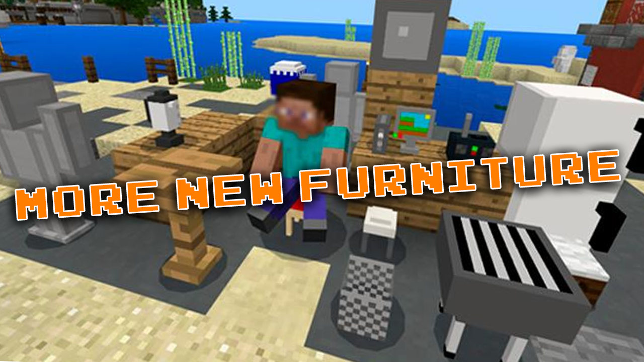 اسکرین شات 3 برنامه Furniture Mods for MCPE