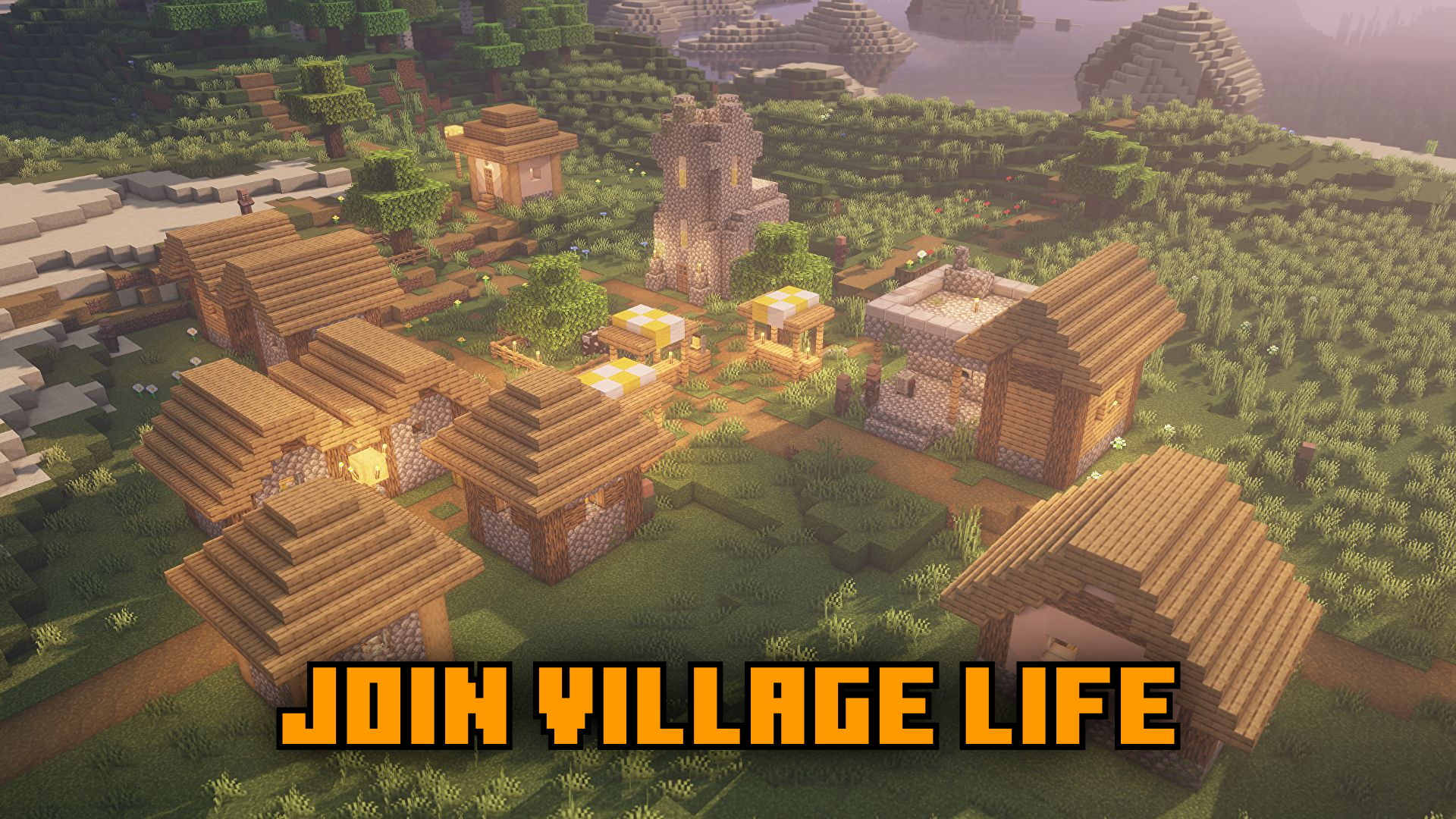 اسکرین شات 1 برنامه Villages for MCPE Maps