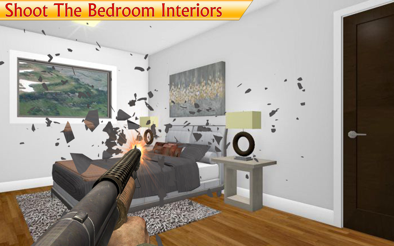 اسکرین شات 2 برنامه Destroy the House - Home Game
