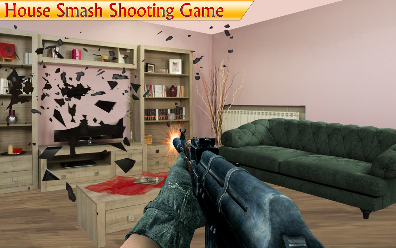 اسکرین شات 4 برنامه Destroy the House - Home Game