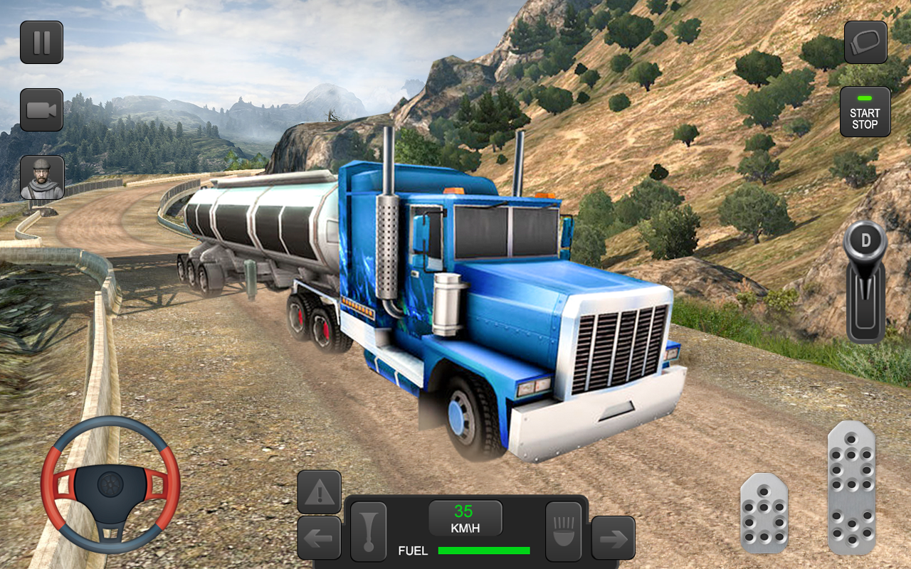 اسکرین شات 6 برنامه Euro Truck Simulator 3D