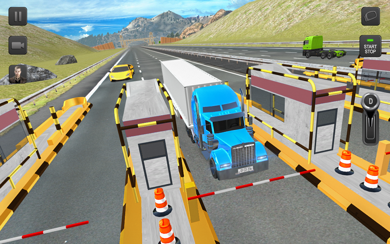 اسکرین شات 5 برنامه Euro Truck Simulator 3D