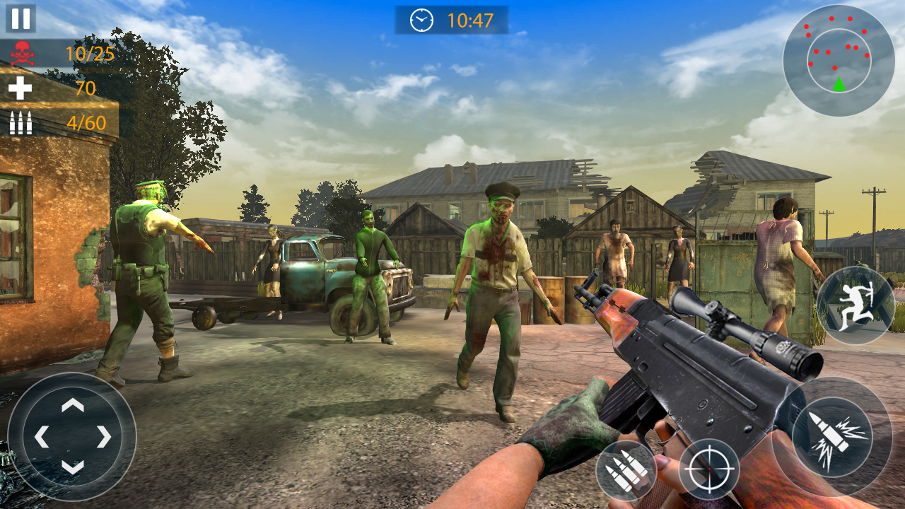 اسکرین شات 4 بازی Zombie Shooting Games