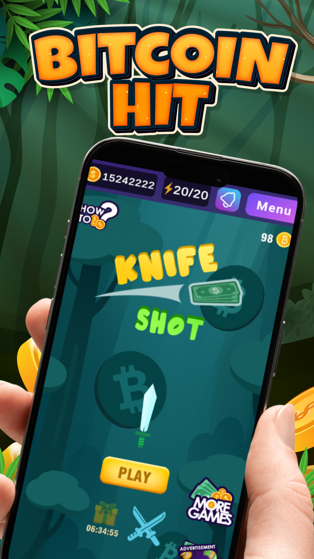 اسکرین شات 1 بازی Knife Shot - Earn Cash