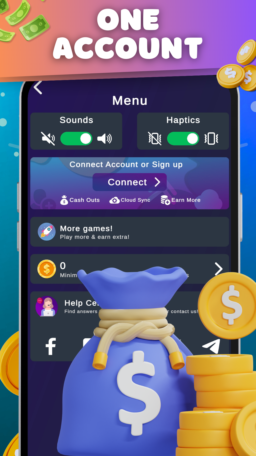 اسکرین شات 8 بازی Slingshot Rush - Earn Money
