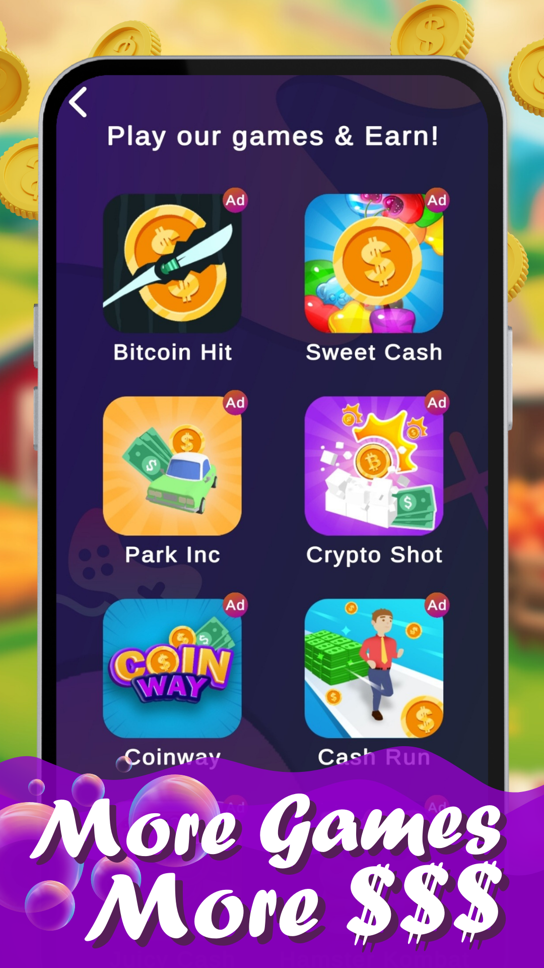 اسکرین شات 6 بازی Sweet Cash - Earn Money