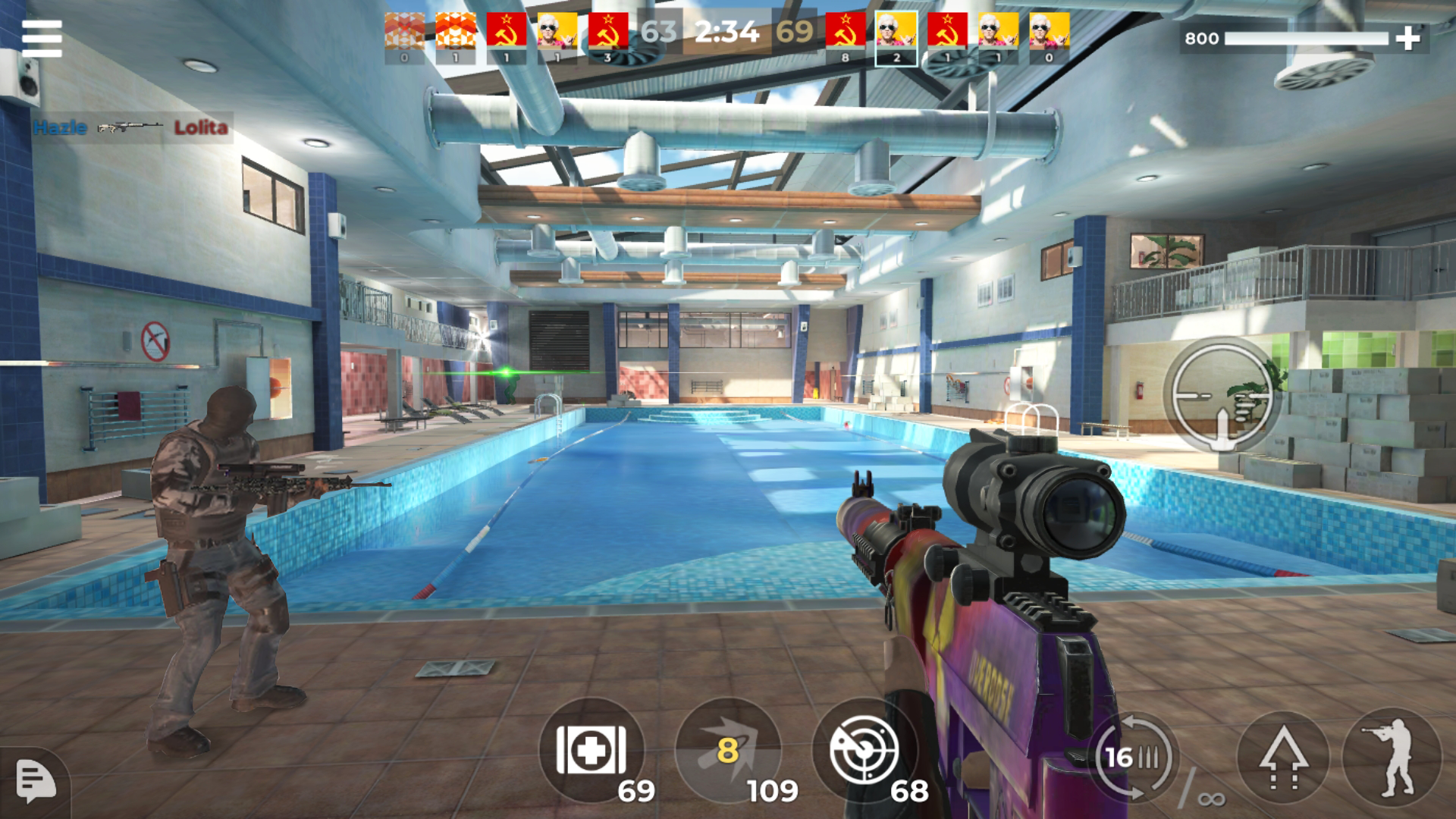اسکرین شات 3 بازی AWP Mode: Online Sniper Action