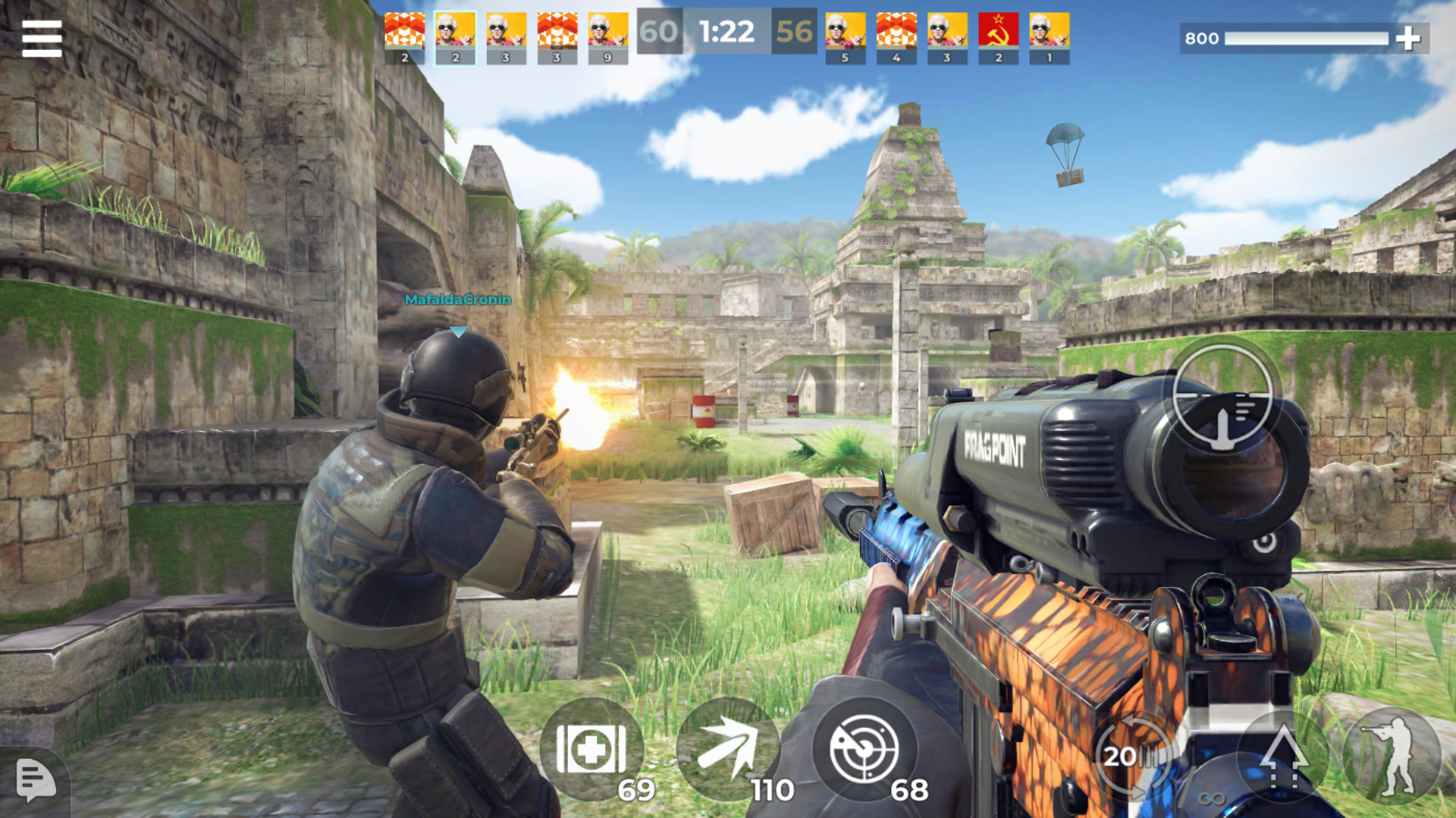 اسکرین شات 2 بازی AWP Mode: Online Sniper Action